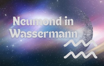 Intensiver Neumond im Wassermann
